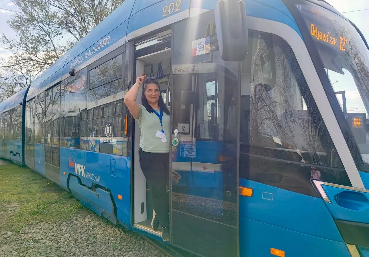Od taksówki do tramwaju. Białorusinka opowiada, jak została motorniczą we Wrocławiu